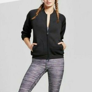 Joy Lab Black Athletic Zip Up Jacket